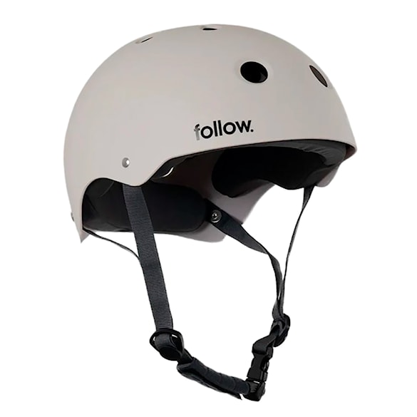 Kask wakeboardowy Follow Safety First Helmet stone white 2024 - 1