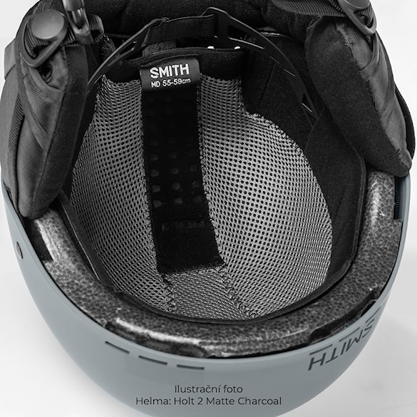 Snowboard Helmet Smith Holt 2 matte lava 2024 - 5