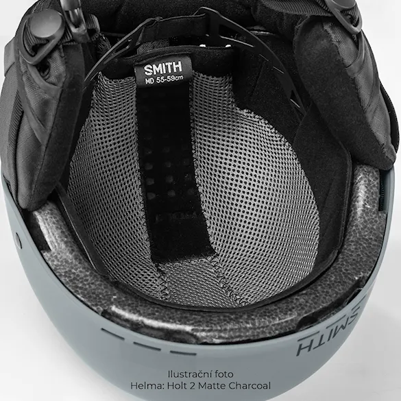 Snowboard Helmet Smith Holt 2 matte lava 2024 - 5