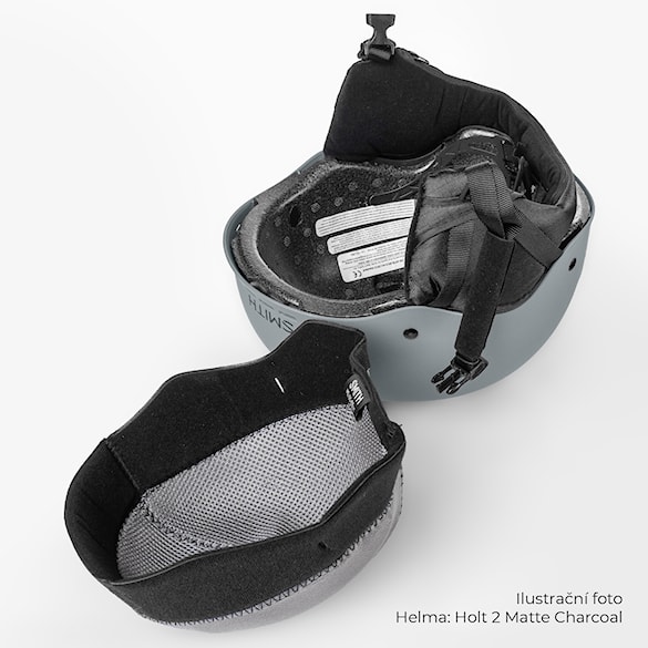 Snowboard Helmet Smith Holt 2 matte lava 2024 - 7
