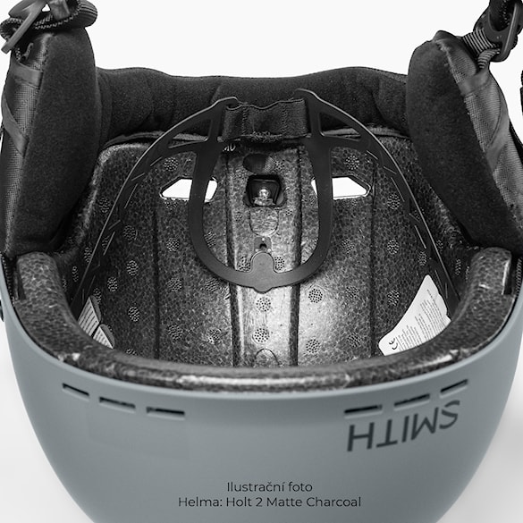 Snowboard Helmet Smith Holt 2 matte lava 2024 - 8