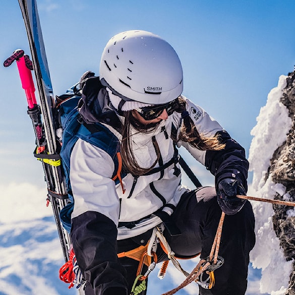 Snowboard Helmet Smith Summit Mips matte white/slate 2026 - 5