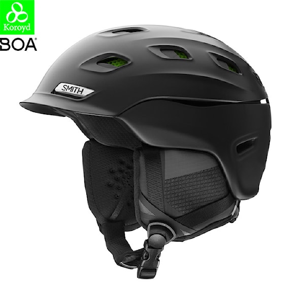 Snowboard Helmet Smith Vantage matte black 2025 - 1