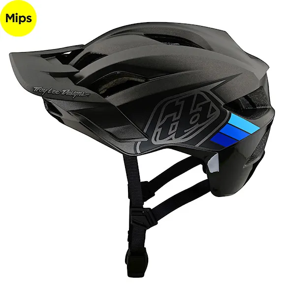 Prilba na bicykel Troy Lee Designs Flowline SE Mips Badge charcoal/grey 2024 - 1