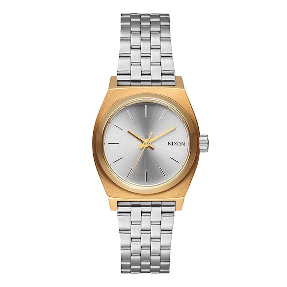 Hodinky Nixon Small Time Teller gold/silver 2016 - 1