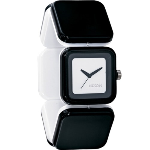 Hodinky Nixon The Misty black/white - 1