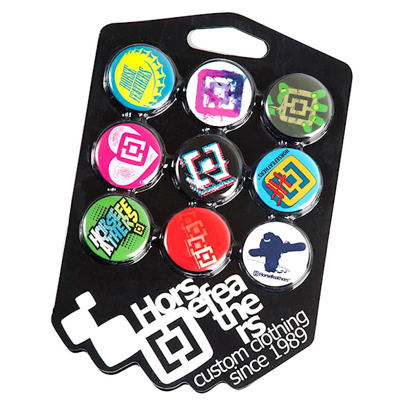 Nášivka Horsefeathers Buttons - 1