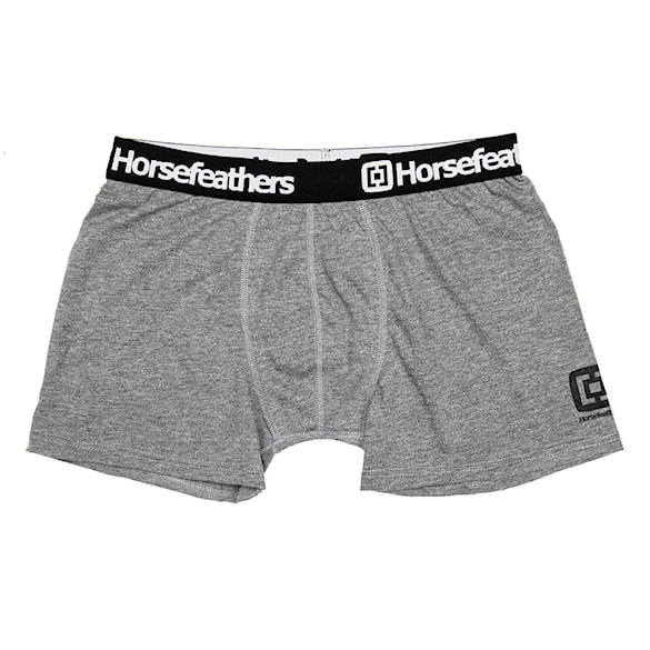 Trenírky Horsefeathers Dynasty 3 Pack heather grey - 2
