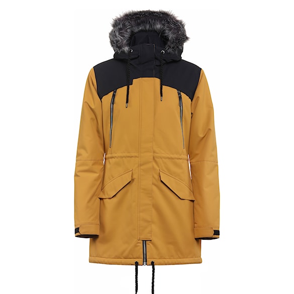 Zimná bunda do mesta Horsefeathers Maddy spruce yellow 2025 - 1