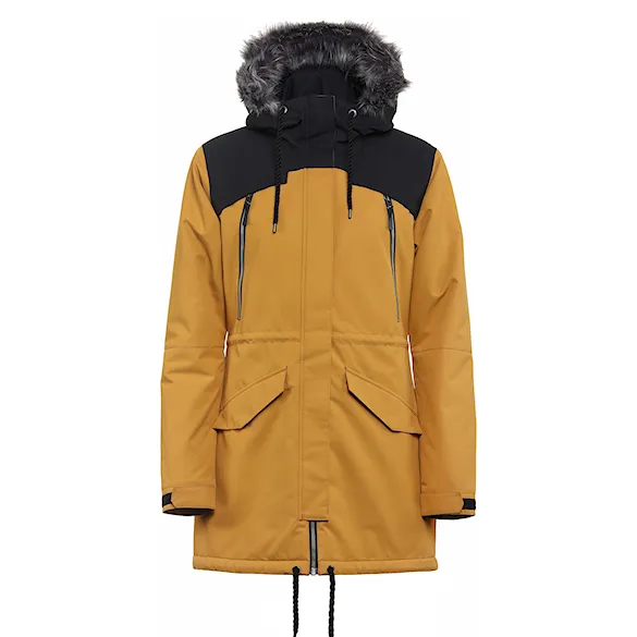 Zimná bunda do mesta Horsefeathers Maddy spruce yellow 2025 - 1