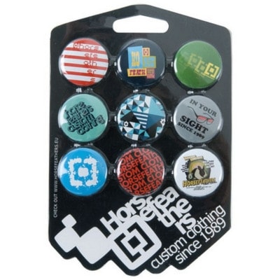 Nášivka Horsefeathers Mens Buttons mix - 1