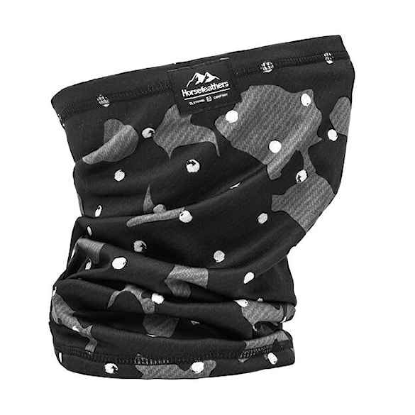 Nákrčník Horsefeathers Neckwarmer Printed dotted camo 2021 - 1