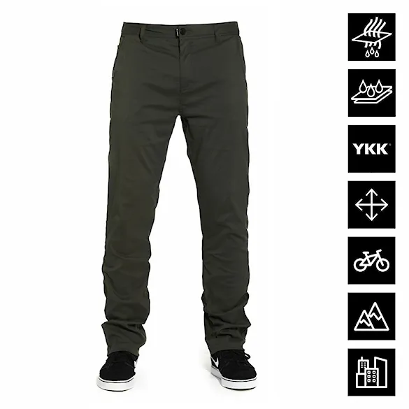 Sportovní kalhoty Horsefeathers Reverb Technical khaki 2025 - 14