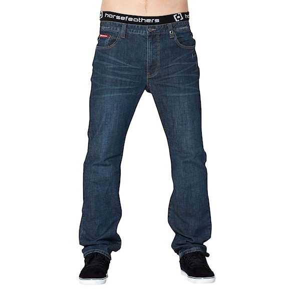 Kalhoty Horsefeathers Terminal blue - 1