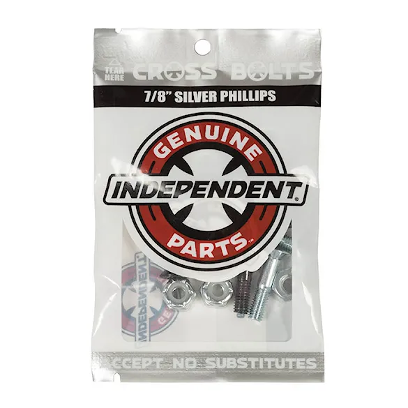 Skateboard hardware Independent Genuine Parts Phillips black/silver 7/8" - 2