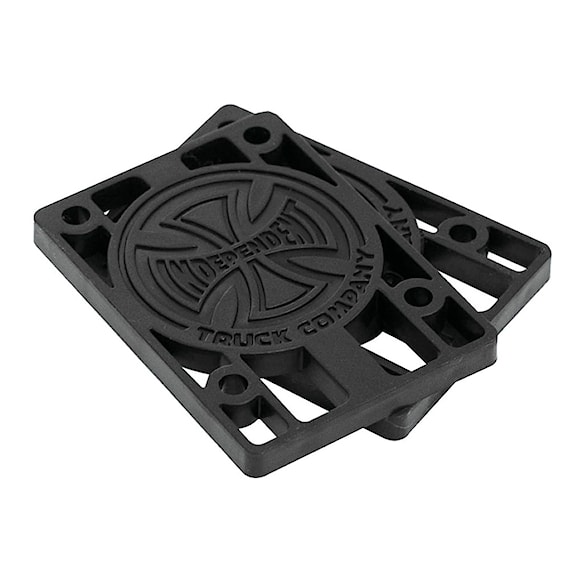 Skateboard Pads Independent Independent Risers 4281 1/4 black - 1