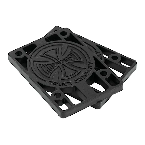 Skateboard Pads Independent Independent Risers 4281 1/4 black - 1