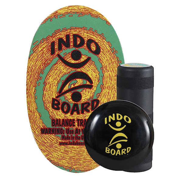 Balanční deska Indo Board Original Training Pack green/yellow - 1
