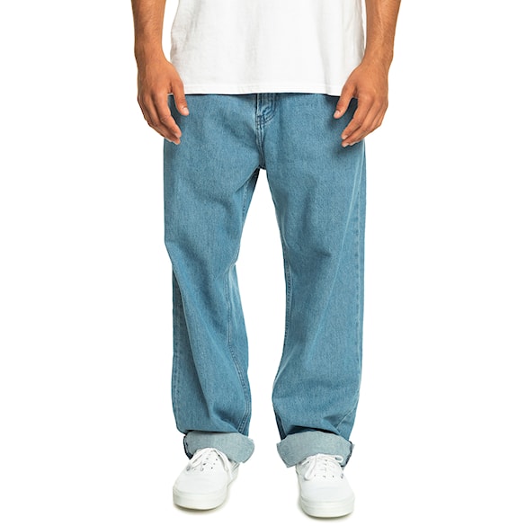 Spodnie Quiksilver Baggy Nineties Wash ashley blue 2024 - 1