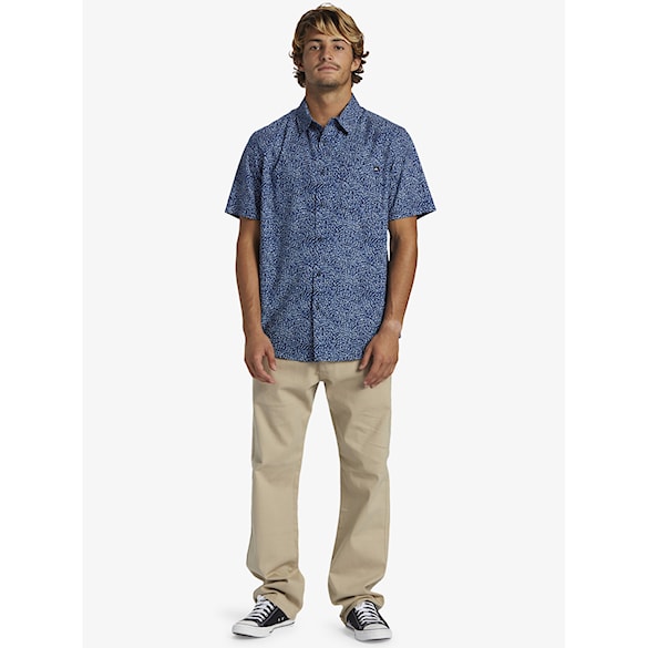 Nohavice Quiksilver Landers 5 Pocket plaza taupe 2024 - 7