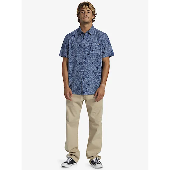 Nohavice Quiksilver Landers 5 Pocket plaza taupe 2024 - 7