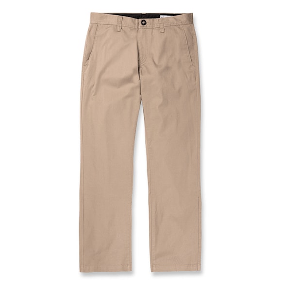 Nohavice Volcom Frickin Regular Stretch khaki 2024 - 1