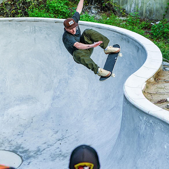 Nohavice Volcom Skate Vitals Grant Taylor Pant squadron green 2024 - 3