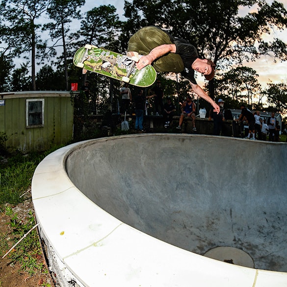 Nohavice Volcom Skate Vitals Grant Taylor Pant squadron green 2024 - 4