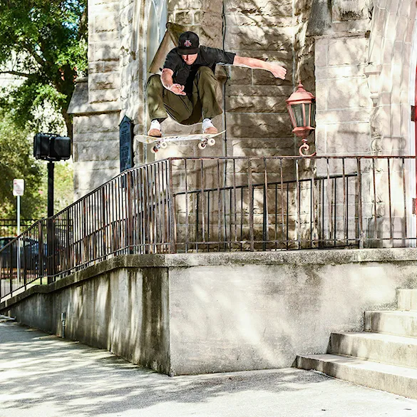 Nohavice Volcom Skate Vitals Grant Taylor Pant squadron green 2024 - 7
