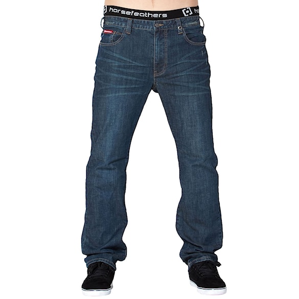 Kalhoty Horsefeathers Terminal blue - 1