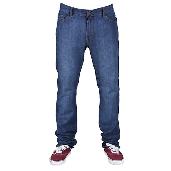 Kalhoty Volcom Activist indigo w. brush 2011 - 1