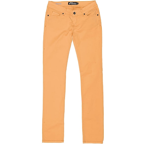 Kalhoty Volcom Oily Skinny orange 2011 - 1