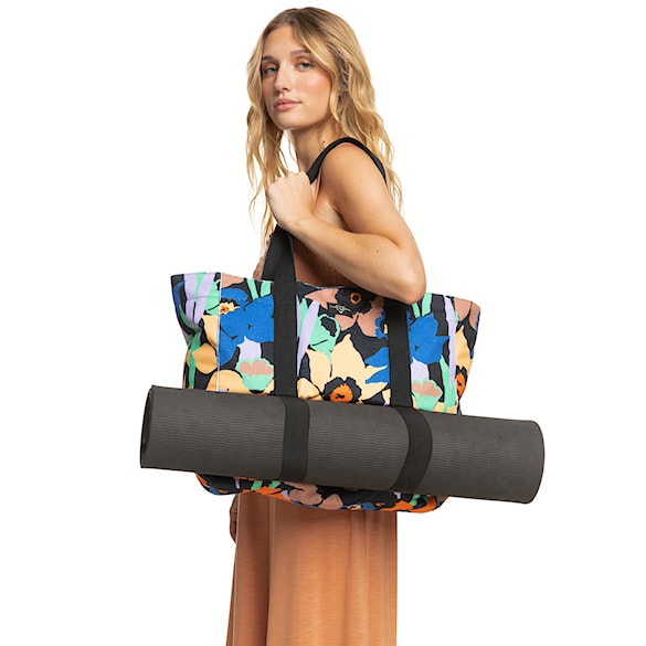 Dámska kabelka Roxy Mango Passion Tote anthracite flower jammin 2023 - 5