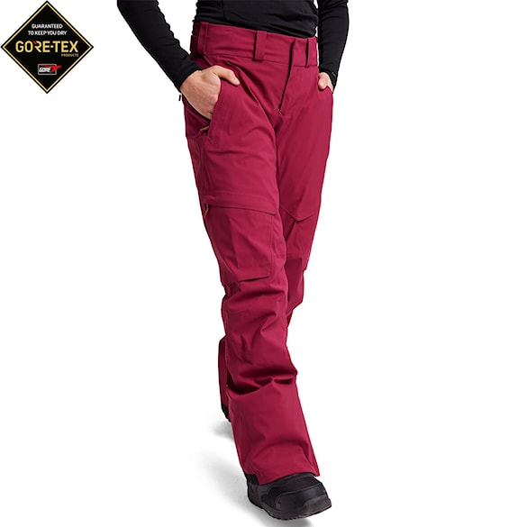 Kalhoty na snowboard Burton Wms [ak] Gore Summit Pant spiced plum 2022 - 1