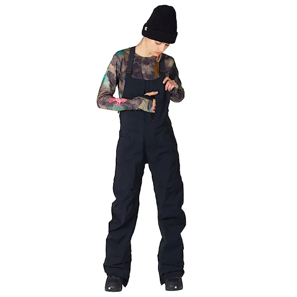Kalhoty na snowboard Burton Wms [ak] Gore Kimmy 3L Bib true black 2024 - 1