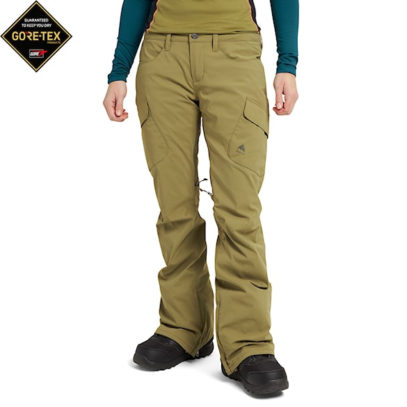 Kalhoty na snowboard Burton Wms Gore Gloria martini olive 2022 - 1