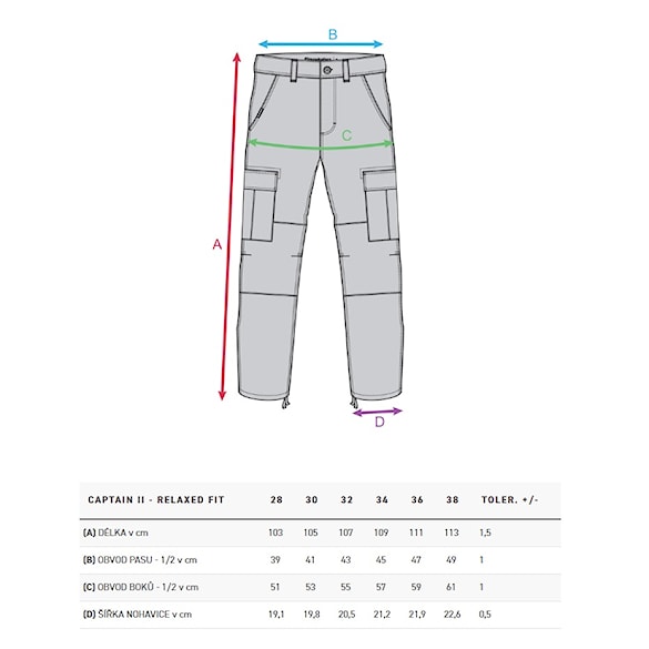 Spodnie Horsefeathers Captain II black 2026 - 5