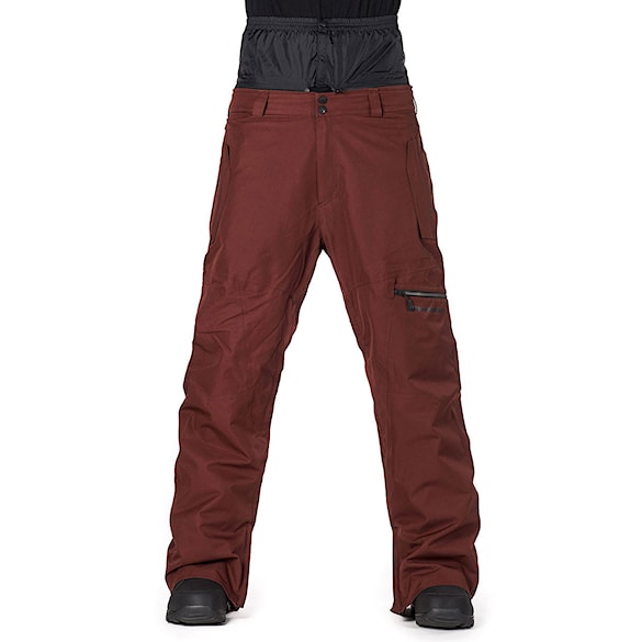 Kalhoty na snowboard Horsefeathers Douglas dark red 2019 - 1