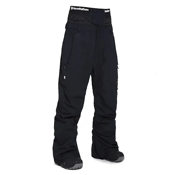 Nohavice na snowboard Horsefeathers Nelson black 2026 - 2