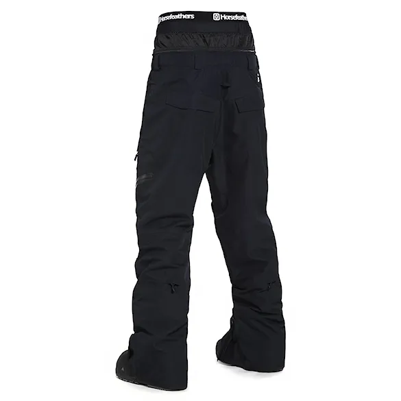Nohavice na snowboard Horsefeathers Nelson black 2026 - 3