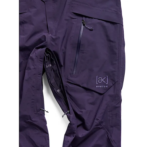 Kalhoty na snowboard Burton Ak Gore-Tex Cyclic Bib Regular nightshade purple 2027 - 6