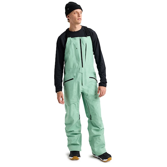 Spodnie snowboardowe Burton [ak] GORE-TEX Freebird Bib soft sage 2026 - 9