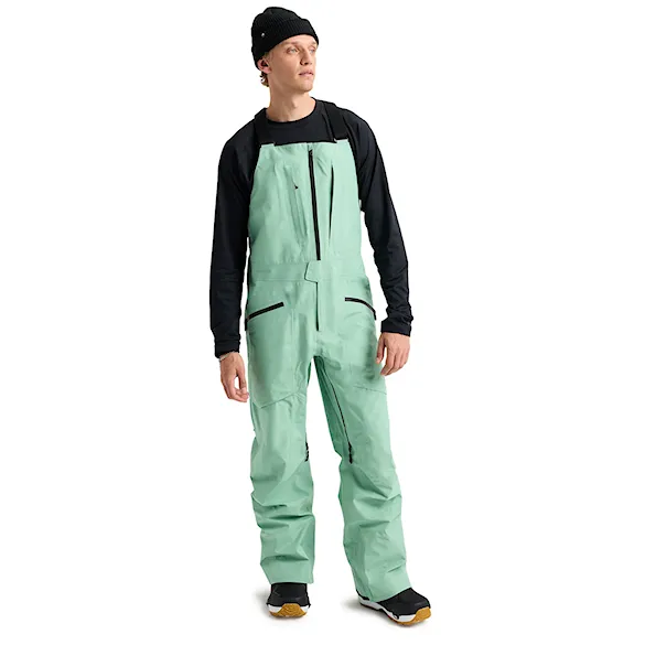 Kalhoty na snowboard Burton [ak] GORE-TEX Freebird Bib soft sage 2026 - 9