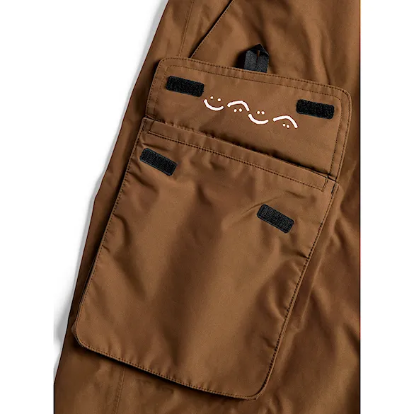 Snowboard Pants Burton B 2L Baggy Cargo Pant earth ship brown 2027 - 5
