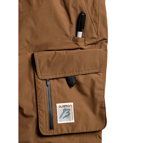 Snowboard Pants Burton B 2L Baggy Cargo Pant earth ship brown 2027 - 4