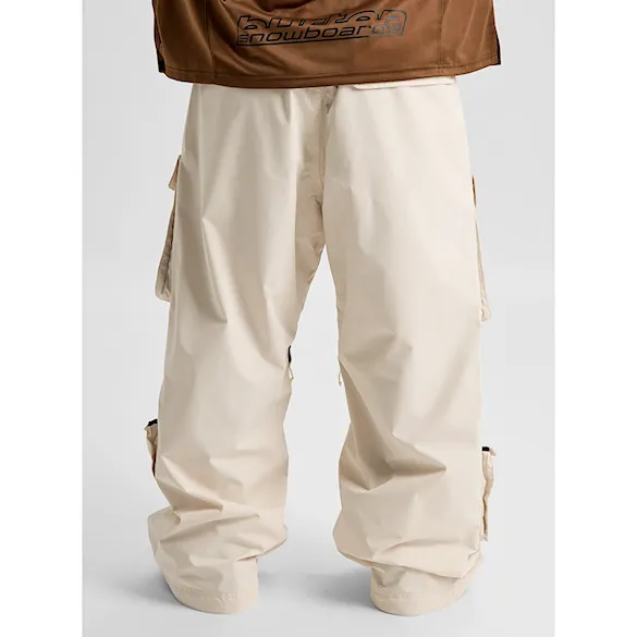 Kalhoty na snowboard Burton B 2L Baggy Cargo Pant lunar sand 2027 - 3