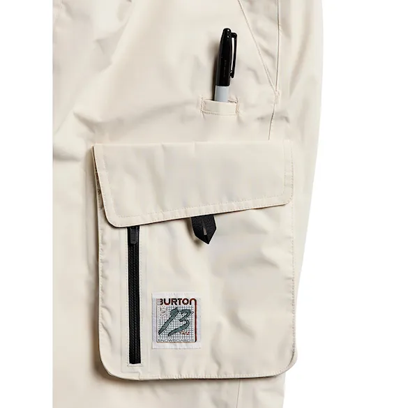 Kalhoty na snowboard Burton B 2L Baggy Cargo Pant lunar sand 2027 - 10