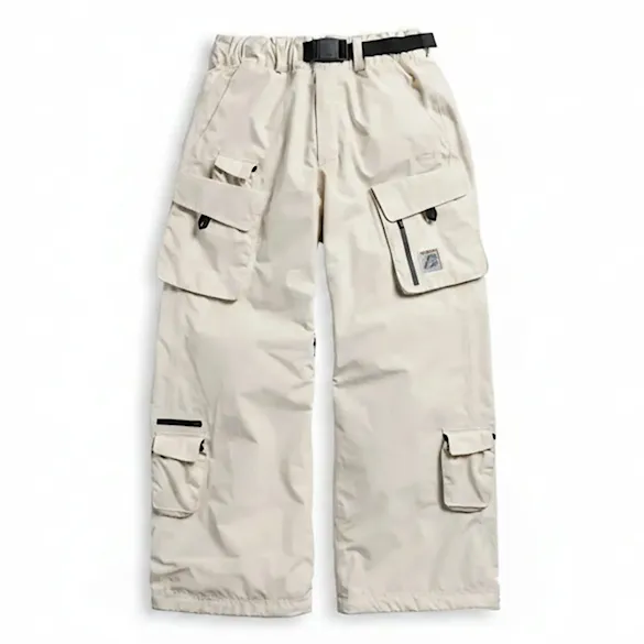 Spodnie snowboardowe Burton B 2L Baggy Cargo Pant lunar sand 2027 - 3