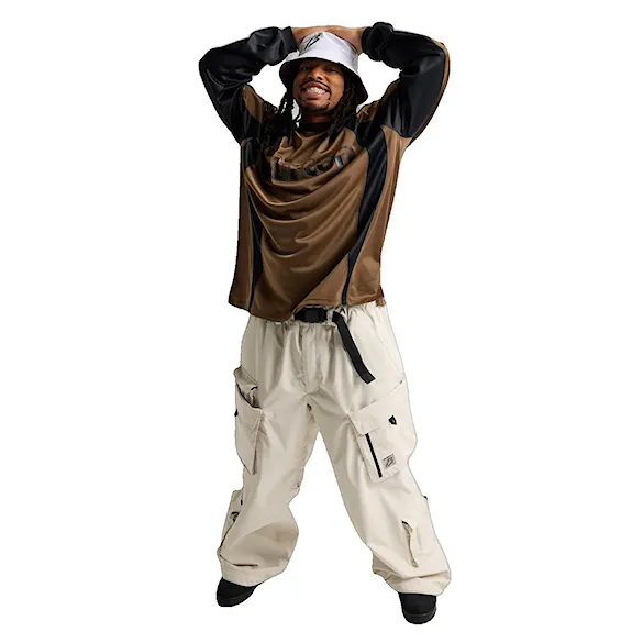 Spodnie snowboardowe Burton B 2L Baggy Cargo Pant lunar sand 2027 - 6