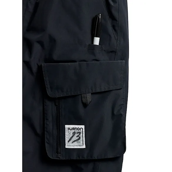 Kalhoty na snowboard Burton B 2L Baggy Cargo Pant true black 2027 - 4